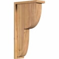 thumbnail image 1 of 5 1/2"W x 14"D x 26"H Crestline Smooth Corbel w/Backplate, Western Red Cedar, 1 of 9