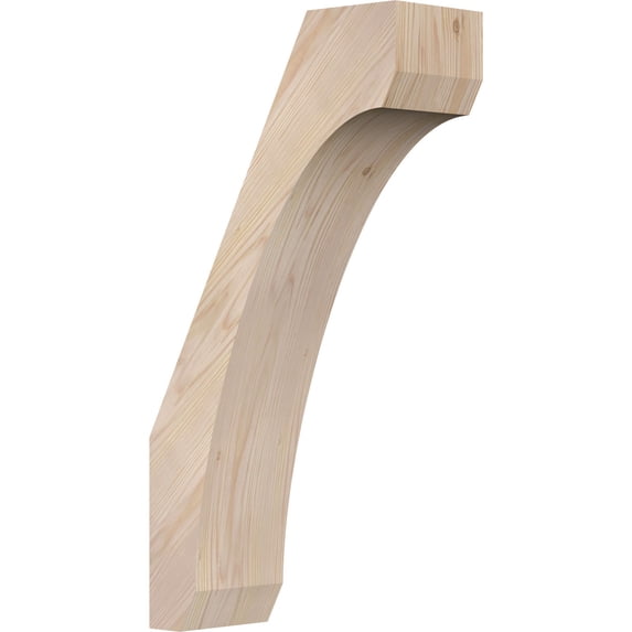 5 1/2"W x 14"D x 26"H Legacy Smooth Knee Brace, Douglas Fir