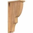 thumbnail image 1 of 5 1/2"W x 14"D x 26"H Ridgewood Smooth Corbel w/Backplate, Western Red Cedar, 1 of 9