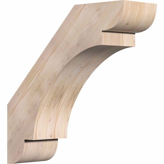 5 1/2"W x 18"D x 18"H Olympic Smooth Brace, Douglas Fir