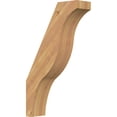 thumbnail image 1 of 5 1/2"W x 18"D x 30"H Funston Smooth Knee Brace, Western Red Cedar, 1 of 4