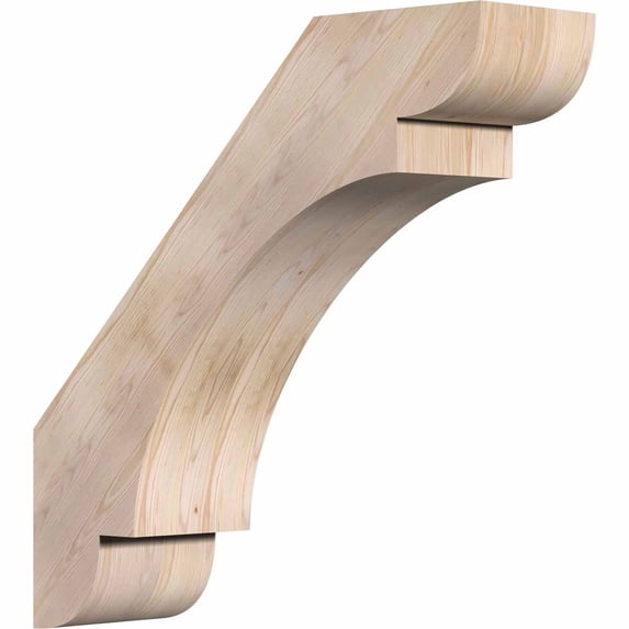 5 1/2"W x 20"D x 20"H Olympic Smooth Brace, Douglas Fir