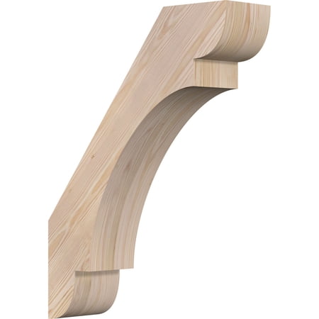 5 1/2"W x 20"D x 26"H Olympic Smooth Knee Brace, Douglas Fir