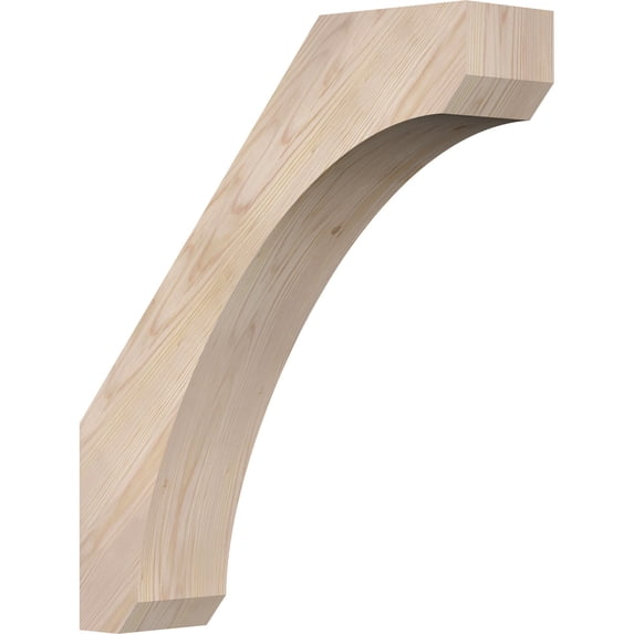 5 1/2"W x 22"D x 26"H Legacy Smooth Knee Brace, Douglas Fir
