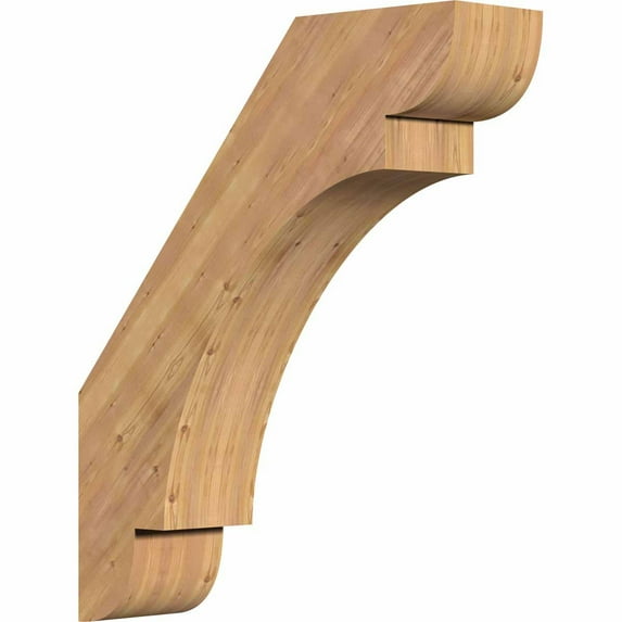 5 1/2"W x 22"D x 26"H Olympic Smooth Brace, Western Red Cedar