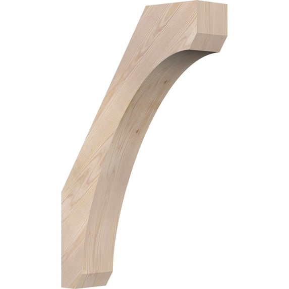 5 1/2"W x 22"D x 34"H Legacy Smooth Knee Brace, Douglas Fir