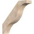 thumbnail image 1 of 5 1/2"W x 24"D x 24"H Funston Smooth Knee Brace, Douglas Fir, 1 of 13