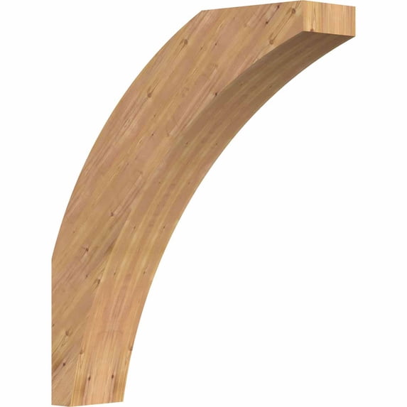 5 1/2"W x 24"D x 28"H Thorton Smooth Brace, Western Red Cedar