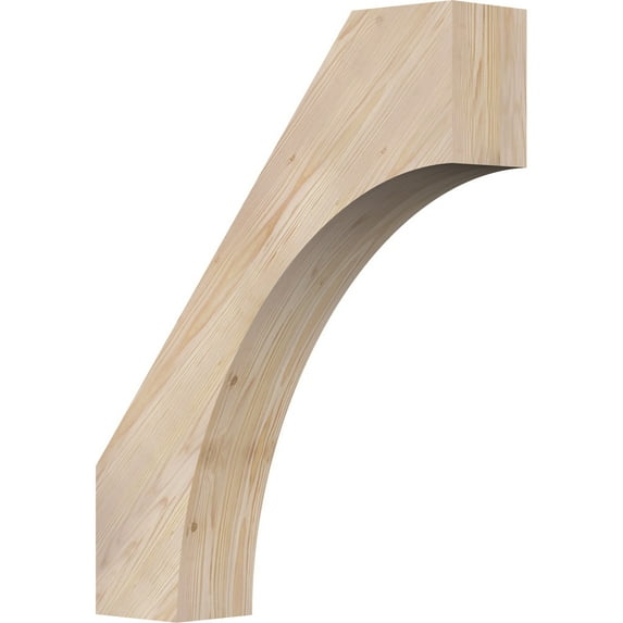 5 1/2"W x 24"D x 30"H Westlake Smooth Knee Brace, Douglas Fir