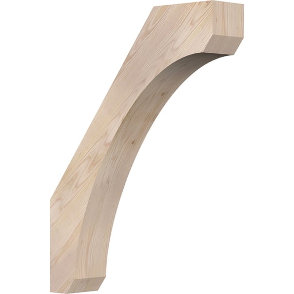 5 1/2"W x 26"D x 34"H Legacy Smooth Knee Brace, Douglas Fir