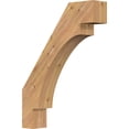 thumbnail image 1 of 5 1/2"W x 26"D x 34"H Merced Smooth Knee Brace, Western Red Cedar, 1 of 4