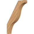 thumbnail image 1 of 5 1/2"W x 28"D x 40"H Funston Smooth Knee Brace, Western Red Cedar, 1 of 4
