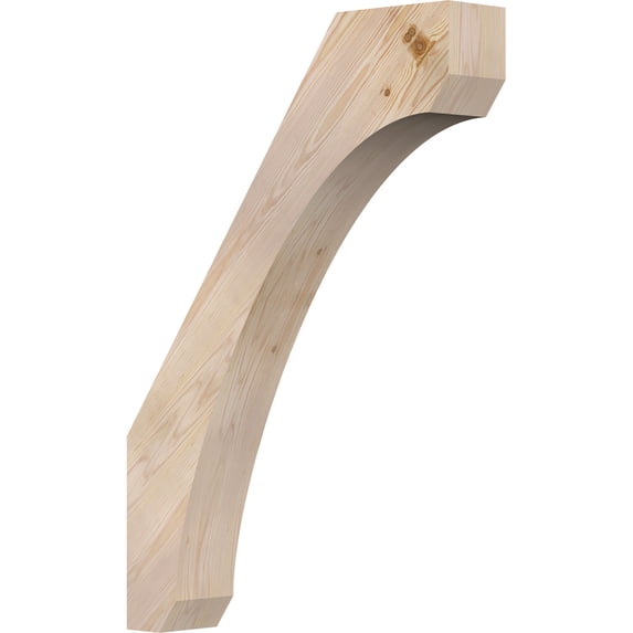 5 1/2"W x 28"D x 40"H Legacy Smooth Knee Brace, Douglas Fir