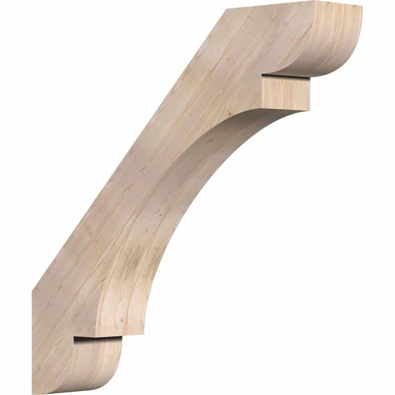 5 1/2"W x 30"D x 30"H Olympic Smooth Brace, Douglas Fir