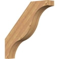 thumbnail image 1 of 5 1/2"W x 32"D x 32"H Funston Smooth Knee Brace, Western Red Cedar, 1 of 4