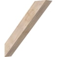 thumbnail image 1 of 5 1/2"W x 32"D x 32"H Traditional Smooth Knee Brace, Douglas Fir, 1 of 4