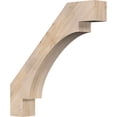 thumbnail image 1 of 5 1/2"W x 34"D x 34"H Merced Smooth Knee Brace, Douglas Fir, 1 of 4