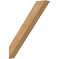 thumbnail image 1 of 5 1/2"W x 34"D x 40"H Traditional Smooth Knee Brace, Western Red Cedar, 1 of 4