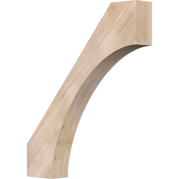 5 1/2"W x 34"D x 40"H Westlake Smooth Knee Brace, Douglas Fir