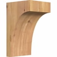 thumbnail image 1 of 5 1/2"W x 6"D x 10"H Huntington Smooth Corbel, Western Red Cedar, 1 of 9