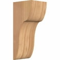 thumbnail image 1 of 5 1/2"W x 6"D x 14"H Carmel Smooth Corbel, Western Red Cedar, 1 of 9