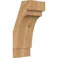 thumbnail image 1 of 5 1/2"W x 6"D x 14"H Merced Smooth Knee Brace, Western Red Cedar, 1 of 4