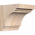 thumbnail image 1 of 5 1/2"W x 6"D x 6"H Pescadero Smooth Corbel, Douglas Fir, 1 of 9