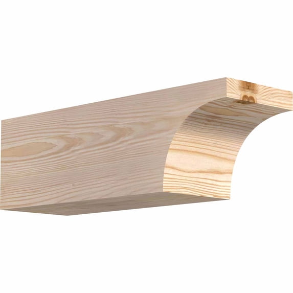 5 1/2"W x 6"H x 18"L Huntington Smooth Rafter Tail, Douglas Fir