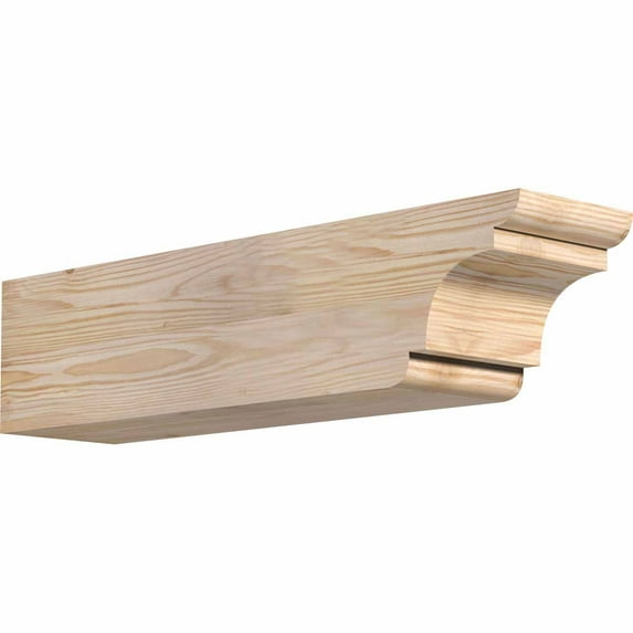 5 1/2"W x 6"H x 24"L New Brighton Smooth Rafter Tail, Douglas Fir