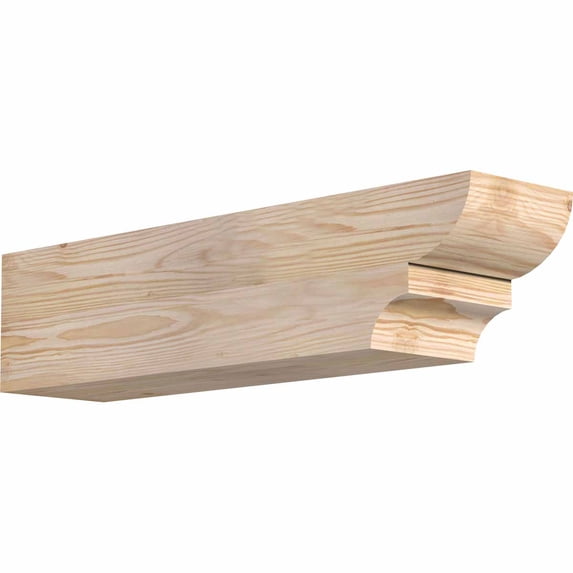 5 1/2"W x 6"H x 24"L Ridgewood Smooth Rafter Tail, Douglas Fir