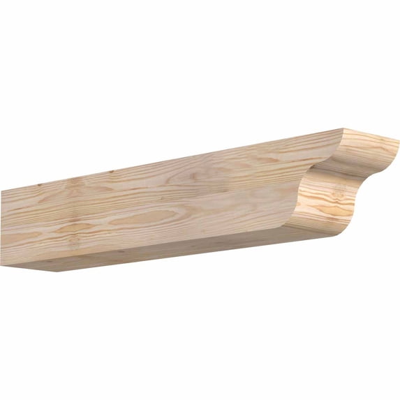 5 1/2"W x 6"H x 32"L Carmel Smooth Rafter Tail, Douglas Fir