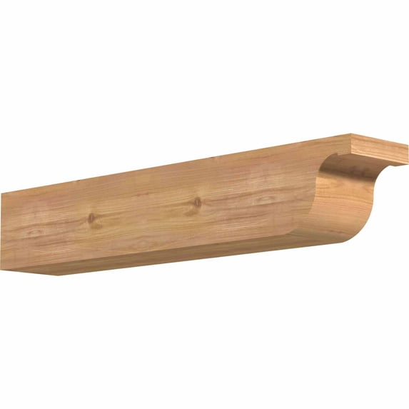 5 1/2"W x 6"H x 32"L Del Monte Smooth Rafter Tail, Western Red Cedar