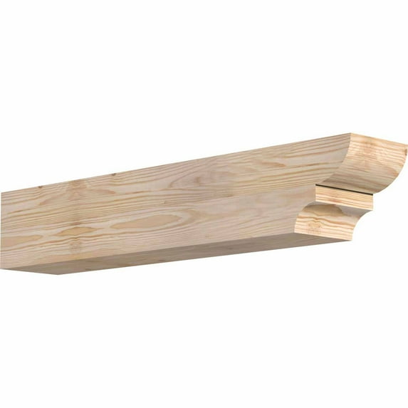 5 1/2"W x 6"H x 32"L Ridgewood Smooth Rafter Tail, Douglas Fir