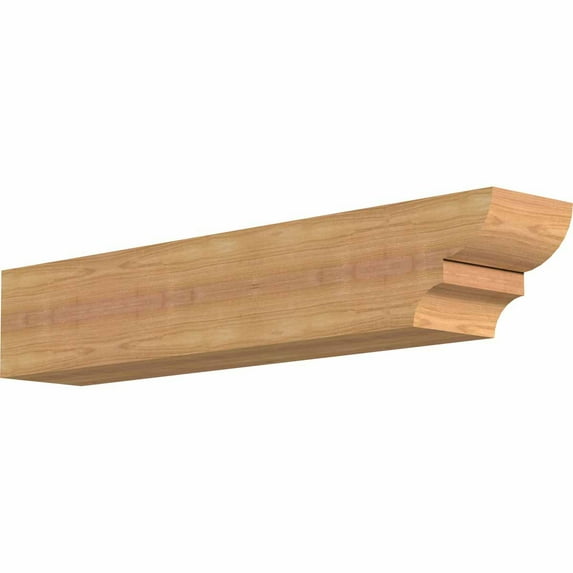 5 1/2"W x 6"H x 32"L Ridgewood Smooth Rafter Tail, Western Red Cedar