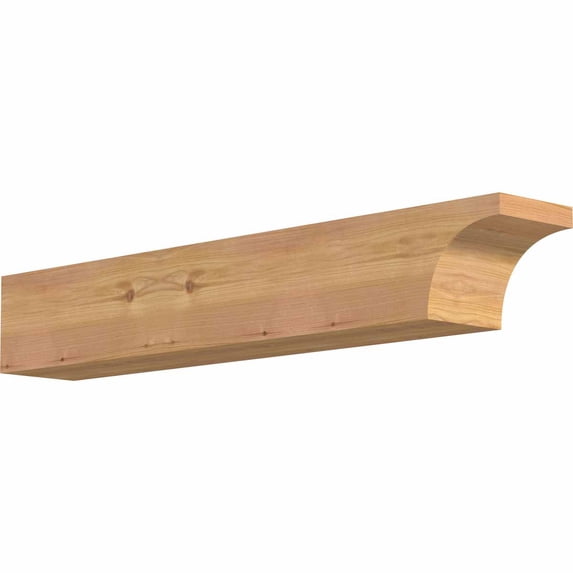 5 1/2"W x 6"H x 36"L Huntington Smooth Rafter Tail, Western Red Cedar
