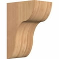 thumbnail image 1 of 5 1/2"W x 8"D x 12"H Carmel Smooth Corbel, Western Red Cedar, 1 of 9