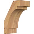 thumbnail image 1 of 5 1/2"W x 8"D x 12"H Merced Smooth Knee Brace, Western Red Cedar, 1 of 4
