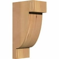 thumbnail image 1 of 5 1/2"W x 8"D x 16"H Alpine Smooth Corbel, Western Red Cedar, 1 of 9