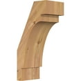 thumbnail image 1 of 5 1/2"W x 8"D x 16"H Merced Smooth Knee Brace, Western Red Cedar, 1 of 4