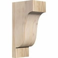 thumbnail image 1 of 5 1/2"W x 8"D x 16"H Newport Smooth Corbel, Douglas Fir, 1 of 9