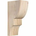 thumbnail image 1 of 5 1/2"W x 8"D x 16"H Ridgewood Smooth Corbel, Douglas Fir, 1 of 9