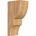thumbnail image 1 of 5 1/2"W x 8"D x 16"H Ridgewood Smooth Corbel, Western Red Cedar, 1 of 9