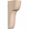 thumbnail image 1 of 5 1/2"W x 8"D x 20"H Carmel Smooth Corbel, Douglas Fir, 1 of 9
