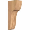 thumbnail image 1 of 5 1/2"W x 8"D x 20"H Carmel Smooth Corbel, Western Red Cedar, 1 of 9