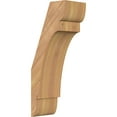 thumbnail image 1 of 5 1/2"W x 8"D x 20"H Olympic Smooth Knee Brace, Western Red Cedar, 1 of 4