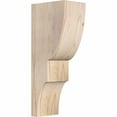 thumbnail image 1 of 5 1/2"W x 8"D x 20"H Ridgewood Smooth Corbel, Douglas Fir, 1 of 9