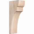 thumbnail image 1 of 5 1/2"W x 8"D x 20"H Yorktown Smooth Corbel, Douglas Fir, 1 of 9