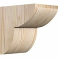 thumbnail image 1 of 5 1/2"W x 8"D x 8"H Crestline Smooth Corbel, Douglas Fir, 1 of 9