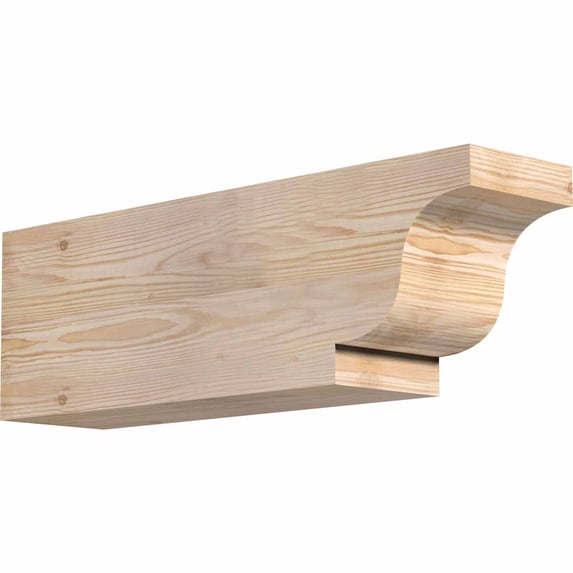5 1/2"W x 8"H x 24"L Newport Smooth Rafter Tail, Douglas Fir