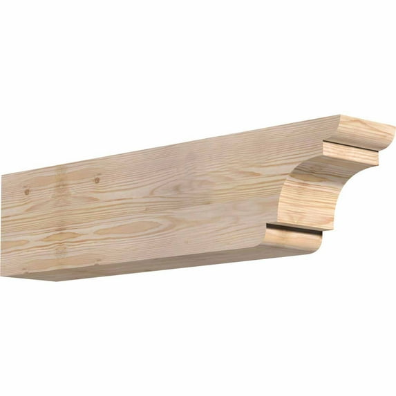 5 1/2"W x 8"H x 32"L New Brighton Smooth Rafter Tail, Douglas Fir